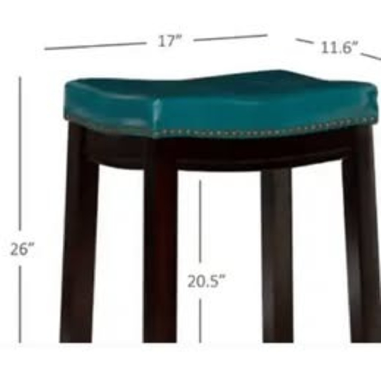 Wayfair Blue Faux Leather Stools - image-17