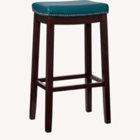 Wayfair Blue Faux Leather Stools