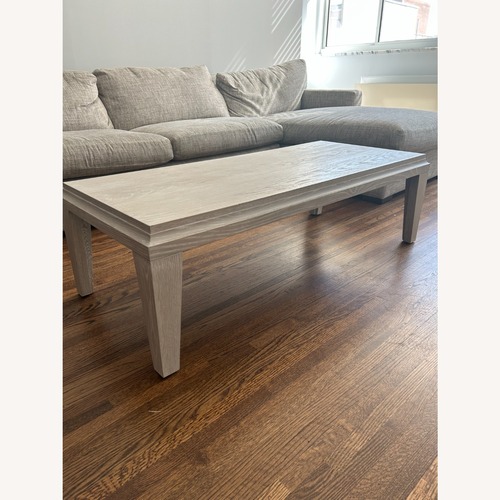 Used B. Soleimani Light Gray Wood Coffee Table for sale on AptDeco