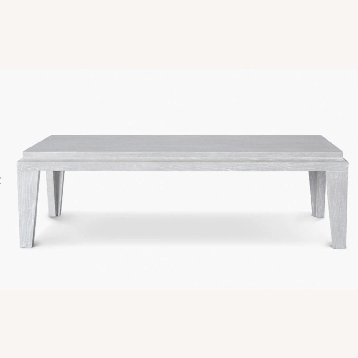B. Soleimani Light Gray Wood Coffee Table - image-6