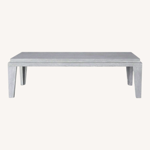 Used B. Soleimani Light Gray Wood Coffee Table for sale on AptDeco