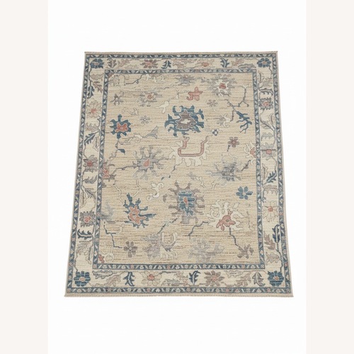 Used Natural Wool Area Rug 8' x 10' for sale on AptDeco