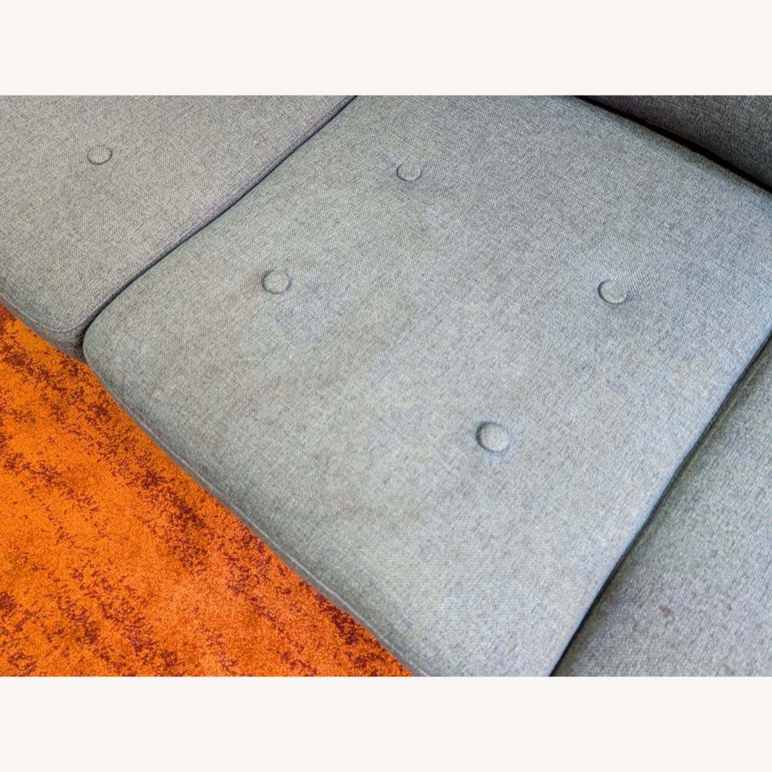 Vintage Blue Collette 3 Seater Sofa - image-4