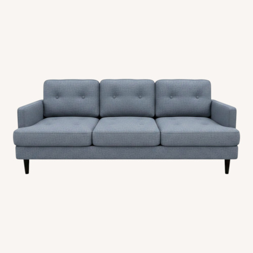 Used Vintage Blue Collette 3 Seater Sofa for sale on AptDeco