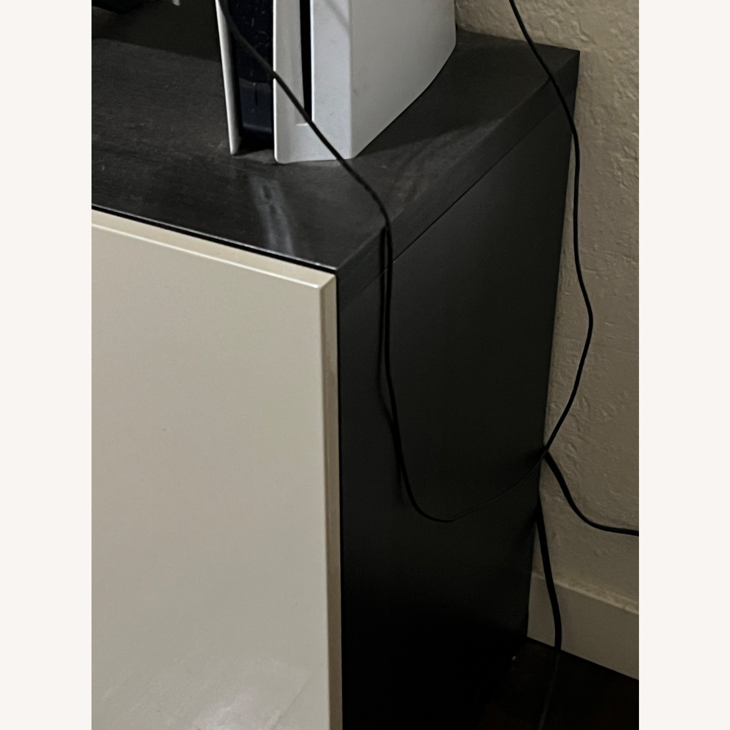 IKEA Besta Light Gray Lacquer Sideboard - image-8