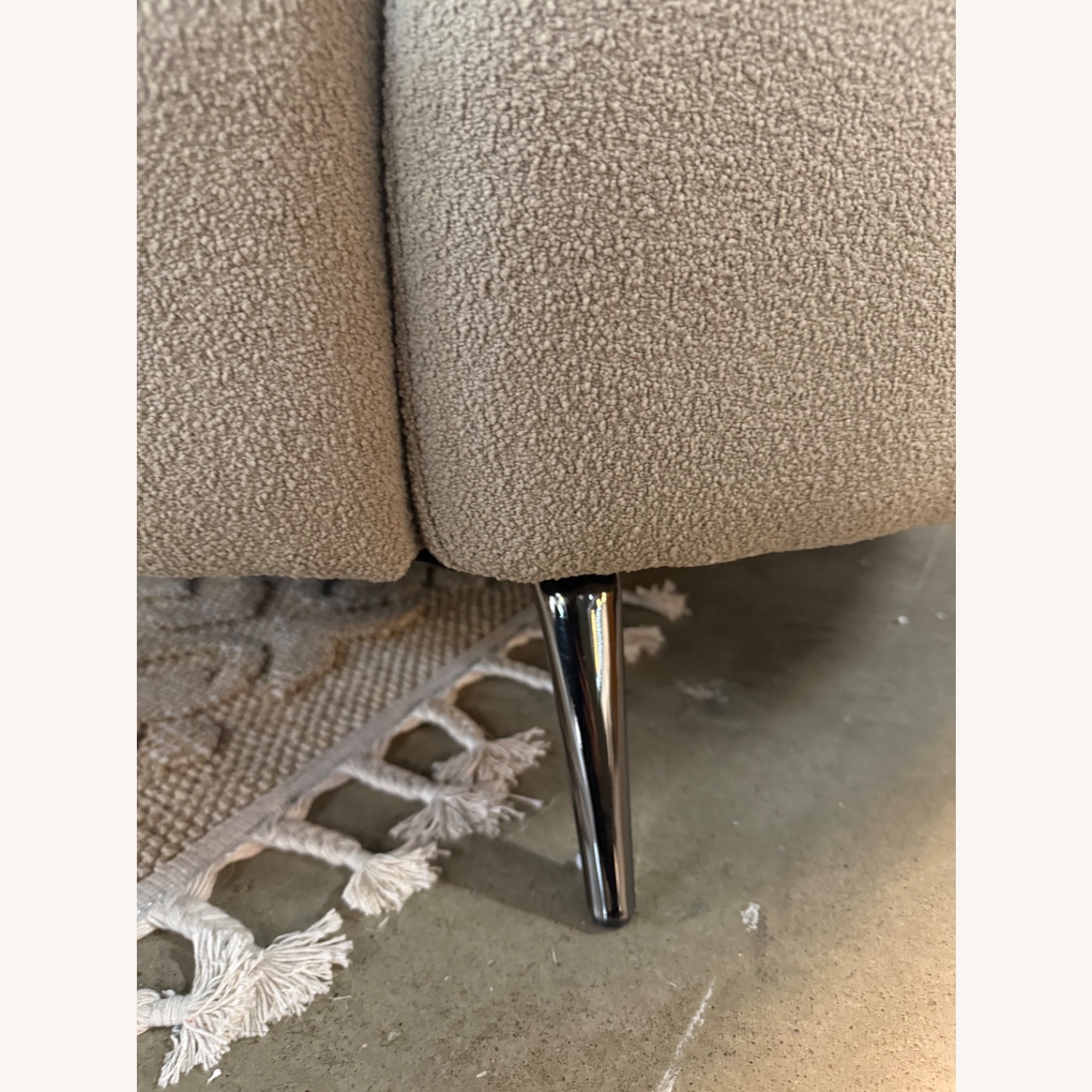 Lusia Boucle Sofa In Mocha - image-3