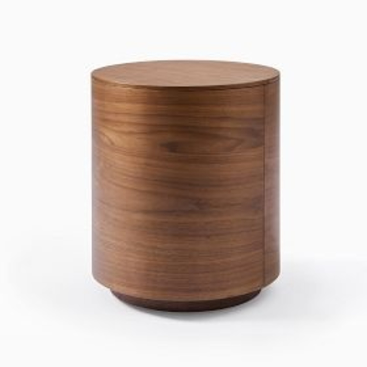 West Elm Volume Light Brown Wood Side Tables - image-4