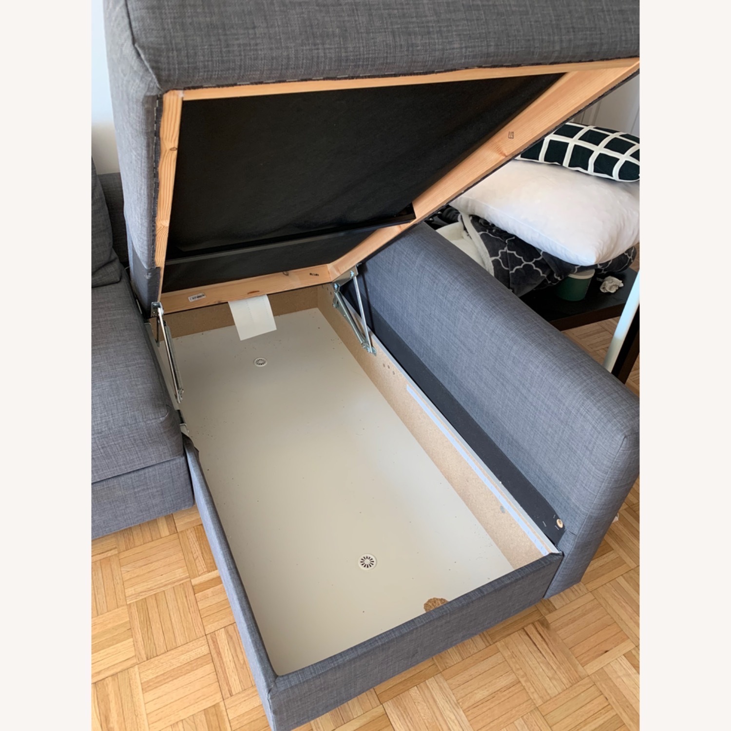 IKEA FRIHETEN 3-Seater Sofa Bed W Storage - image-6