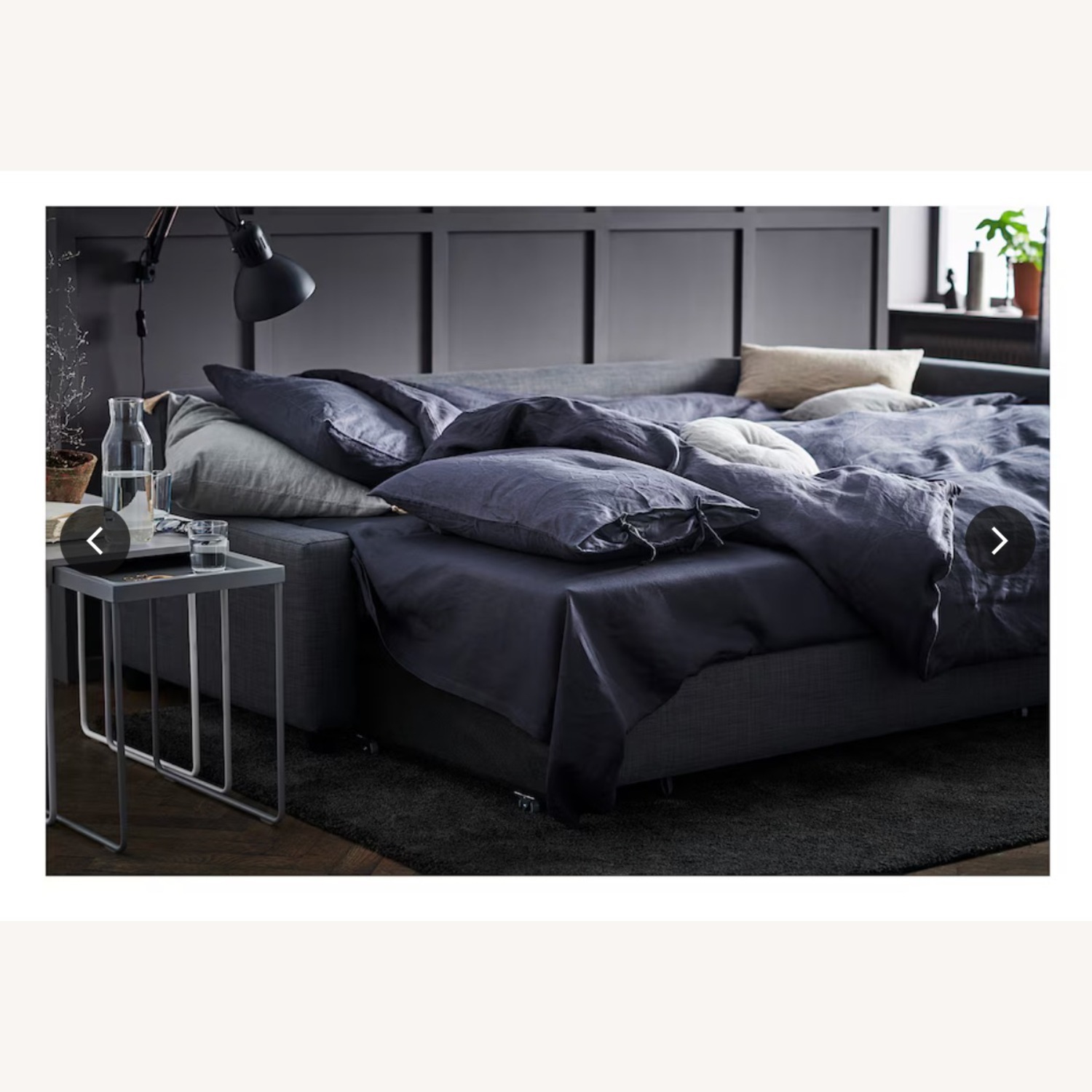 IKEA FRIHETEN 3-Seater Sofa Bed W Storage - image-4