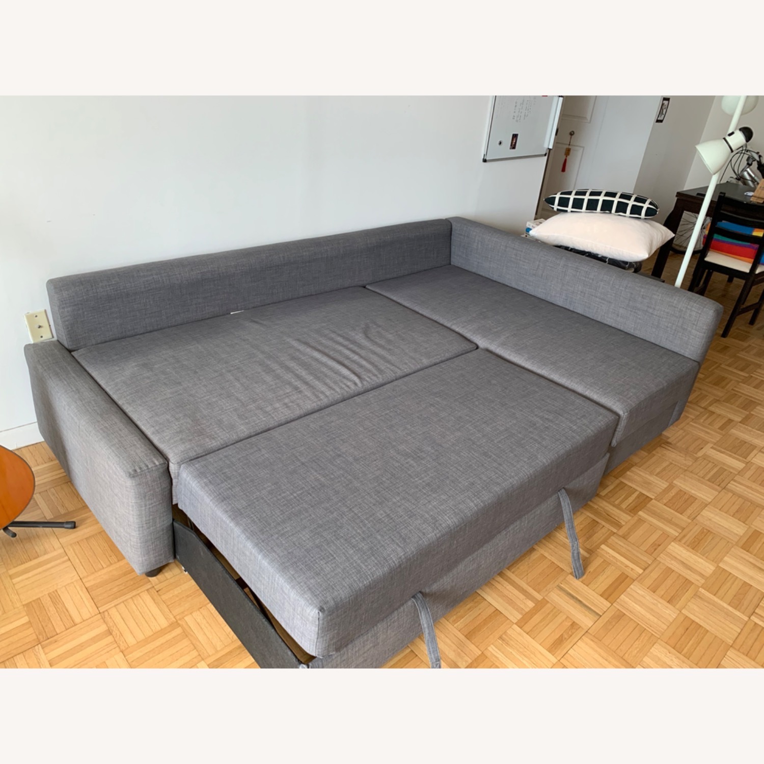 IKEA FRIHETEN 3-Seater Sofa Bed W Storage - image-2