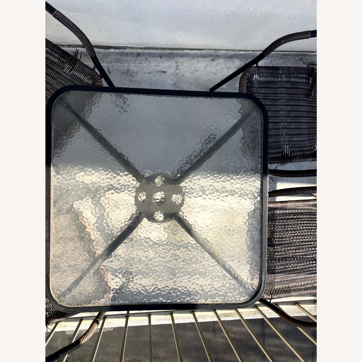 5-Piece 28" Square Indoor/Outdoor Patio Table and Chairs Set - image-4