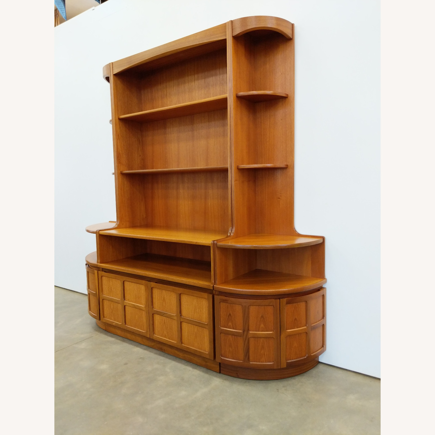 Vintage Mid Century Modern Teak Nathan Sideboard - image-2