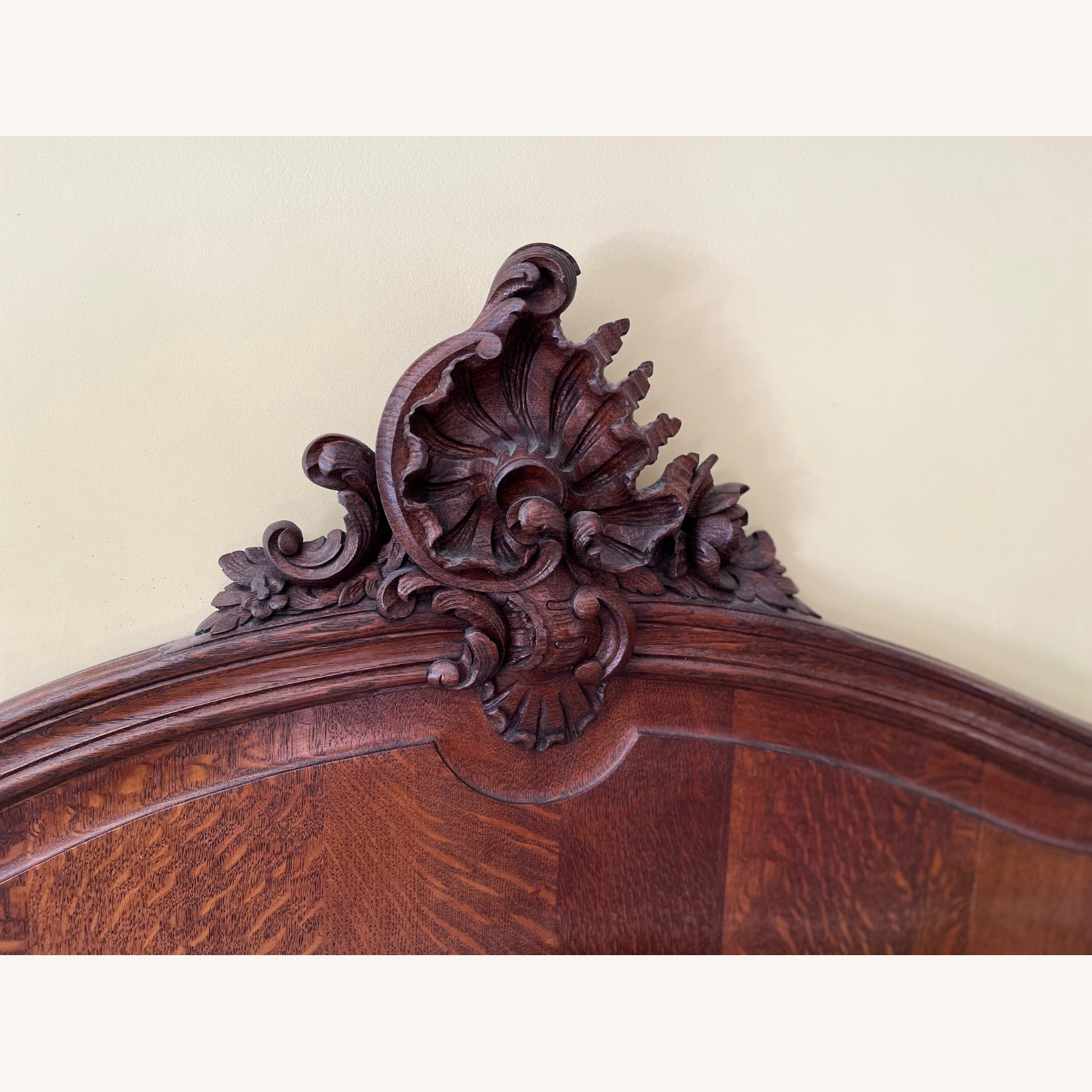 French Country Wood Headboard/Footboard Queen - image-3