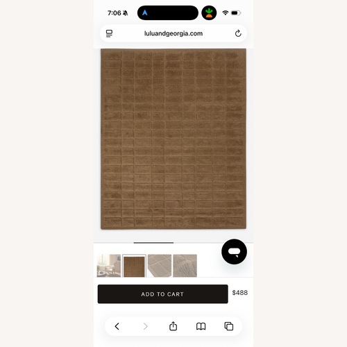 Used Lulu & Georgia Geller Wool Rug for sale on AptDeco