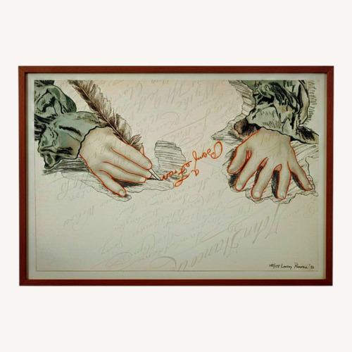 Used Big Ben Signs Up Wall Art for sale on AptDeco