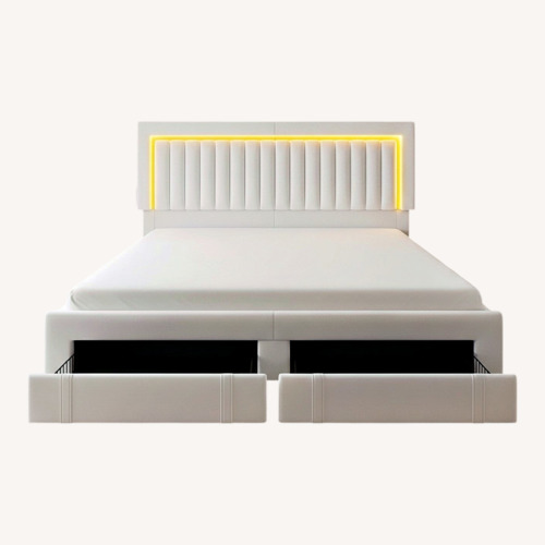 Used Contemporary King Bed for sale on AptDeco