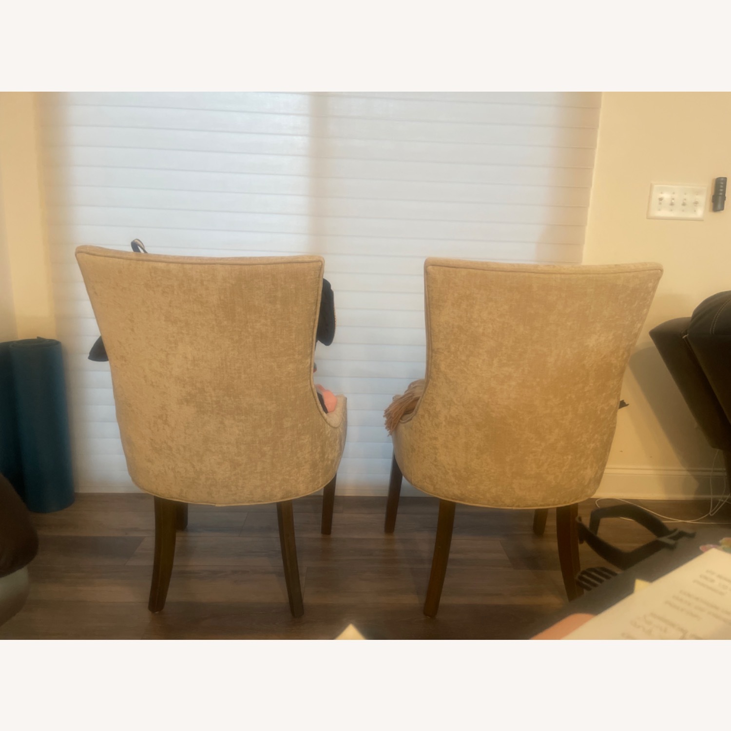 Dark Brown Dining Chairs - image-7