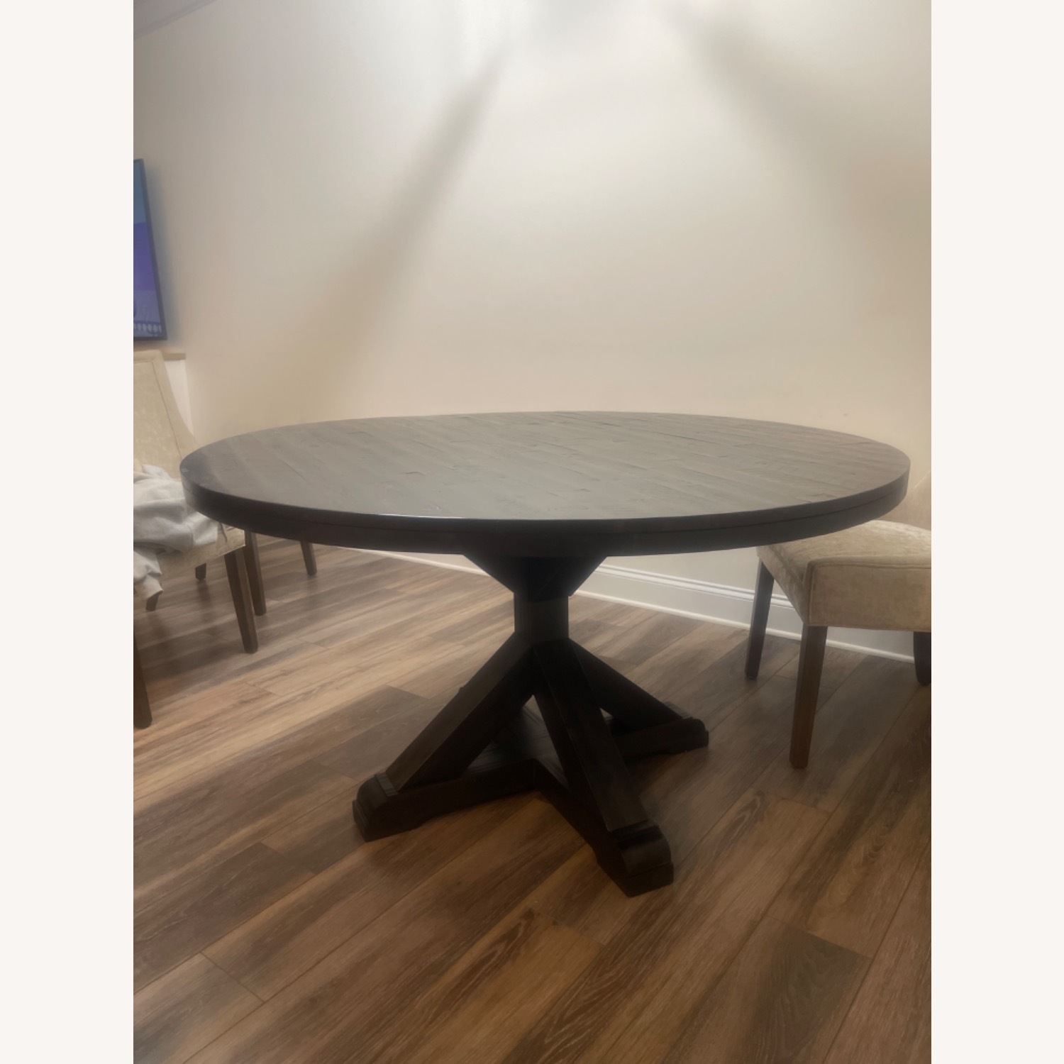 Dark Brown Dining Chairs - image-3