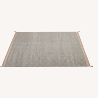 Muuto Ply Rug - Black/White - 9x12