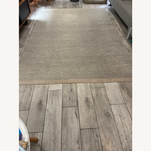 Used Muuto Ply Rug - Black/White - 9x12 for sale on AptDeco