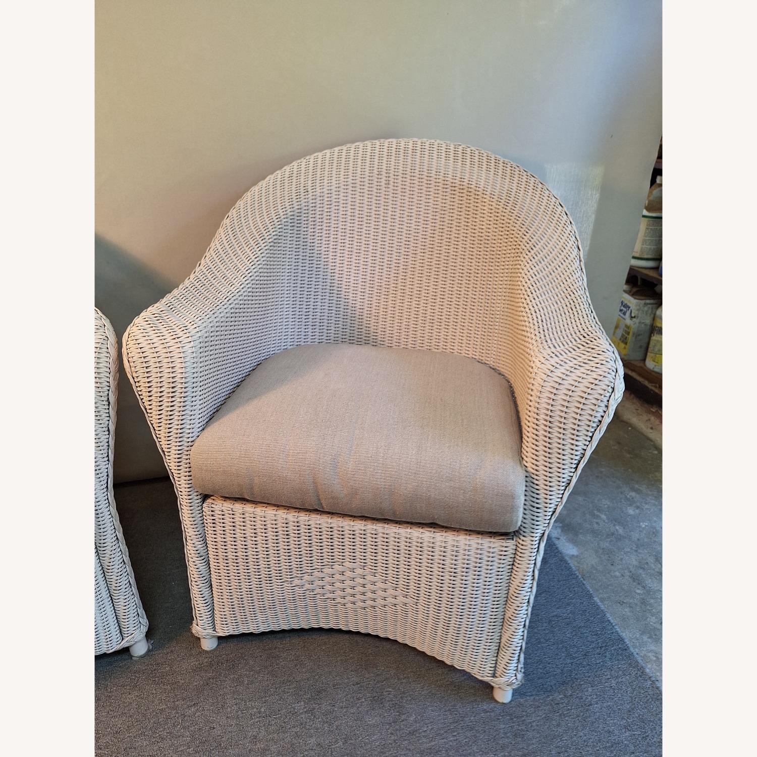 2 Lloyd Flanders Reflections Wicker Chairs - image-13