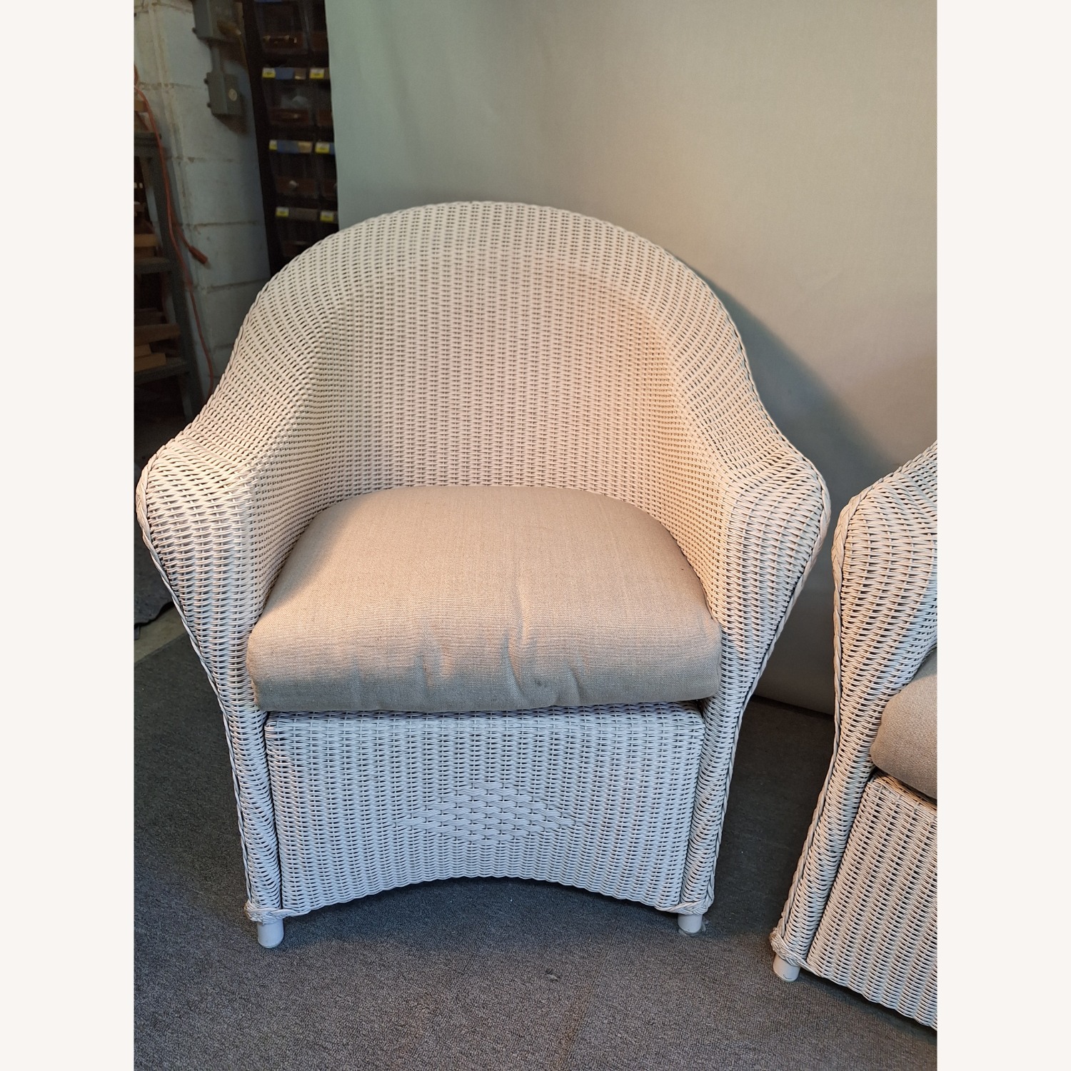 2 Lloyd Flanders Reflections Wicker Chairs - image-16