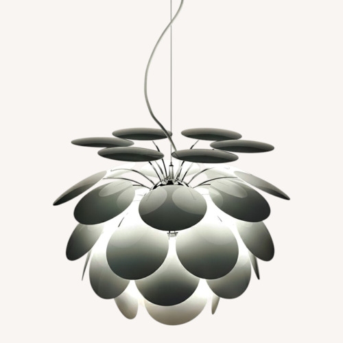 Used Marset White Discoco 88 Pendant Light for sale on AptDeco