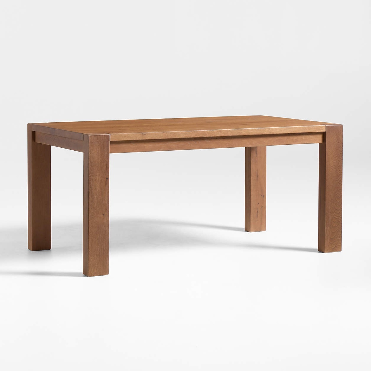 Crate & Barrel Terra Light Brown Wood Dining Table - image-8