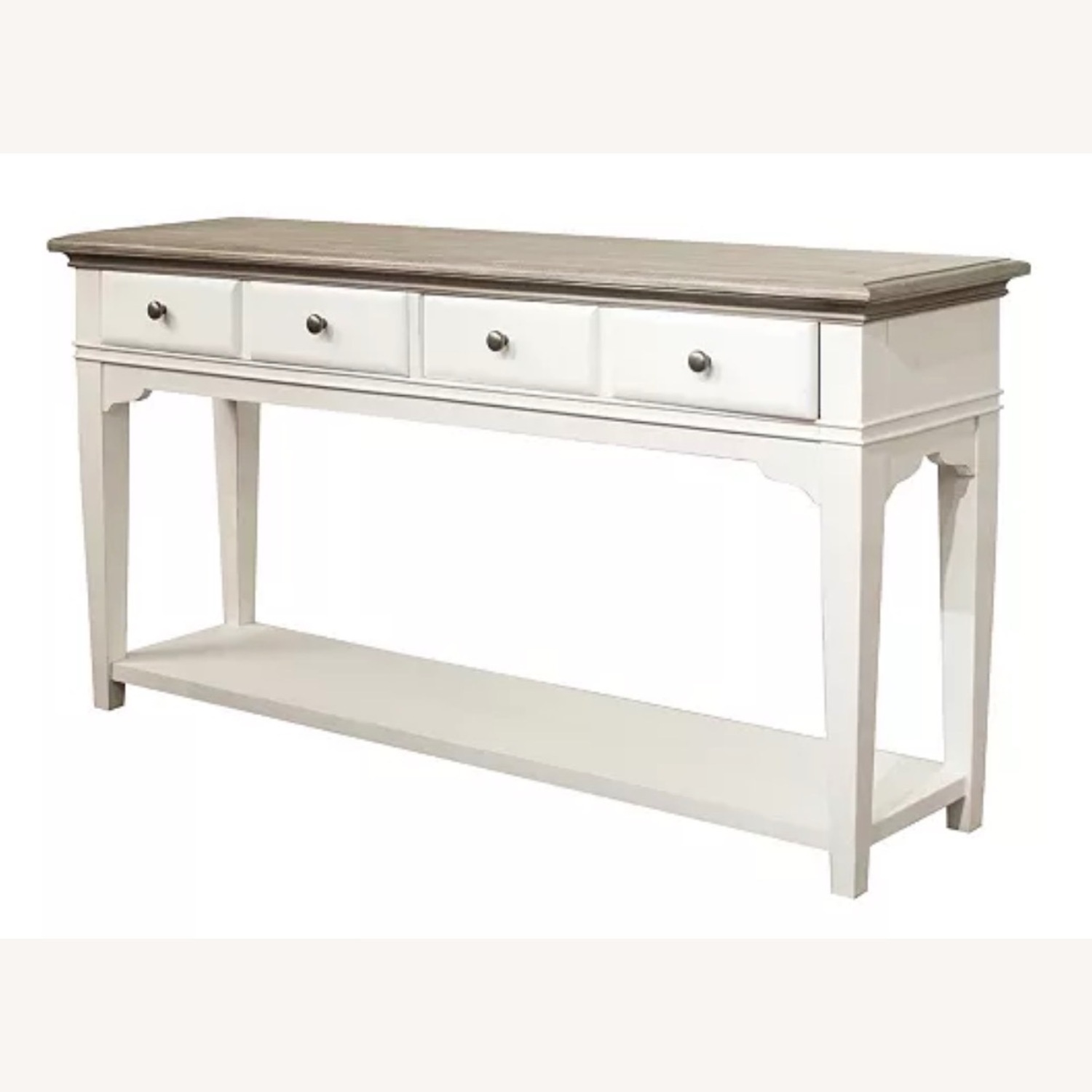 Macy's Myra Light Brown Wood Side Table - image-4