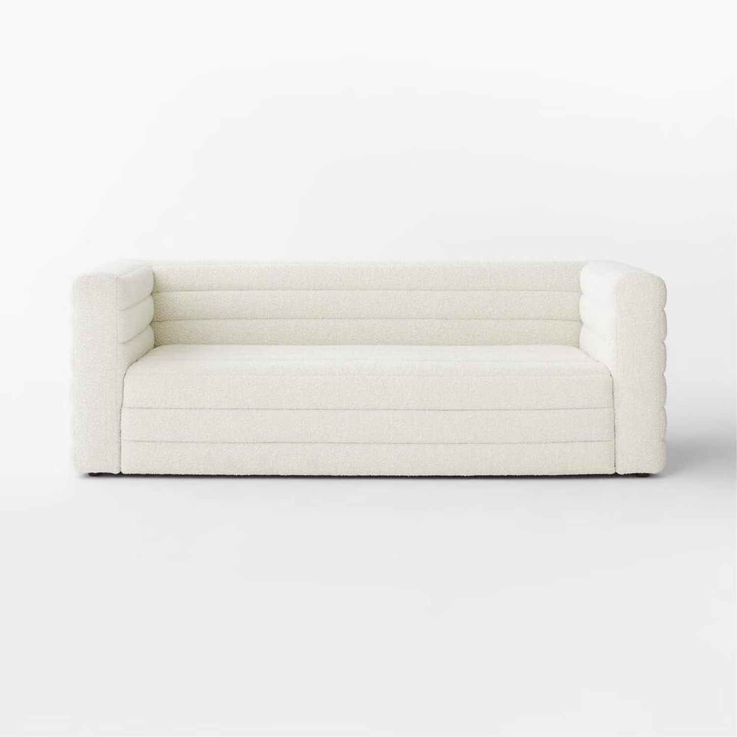 CB2 Strato Boucle 80" Sofa - image-4