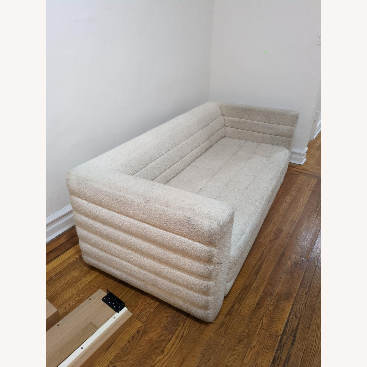 CB2 Strato Boucle 80" Sofa - image-3