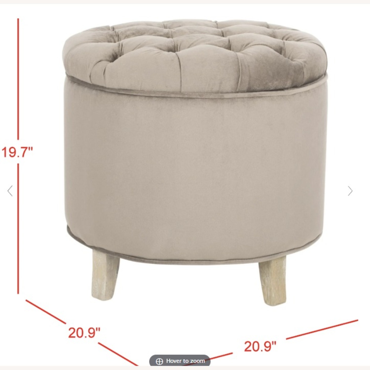 Safavieh Ottoman - image-2