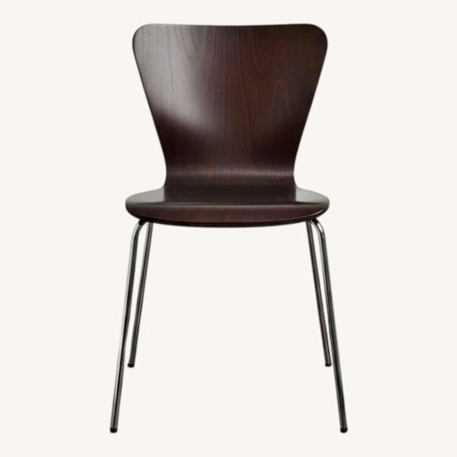 Used Dark Brown Wood Dining Chairs for sale on AptDeco