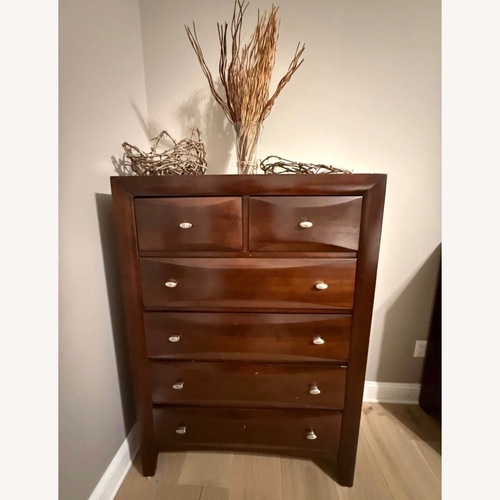 Used Dark Brown Storage Cabinet  for sale on AptDeco
