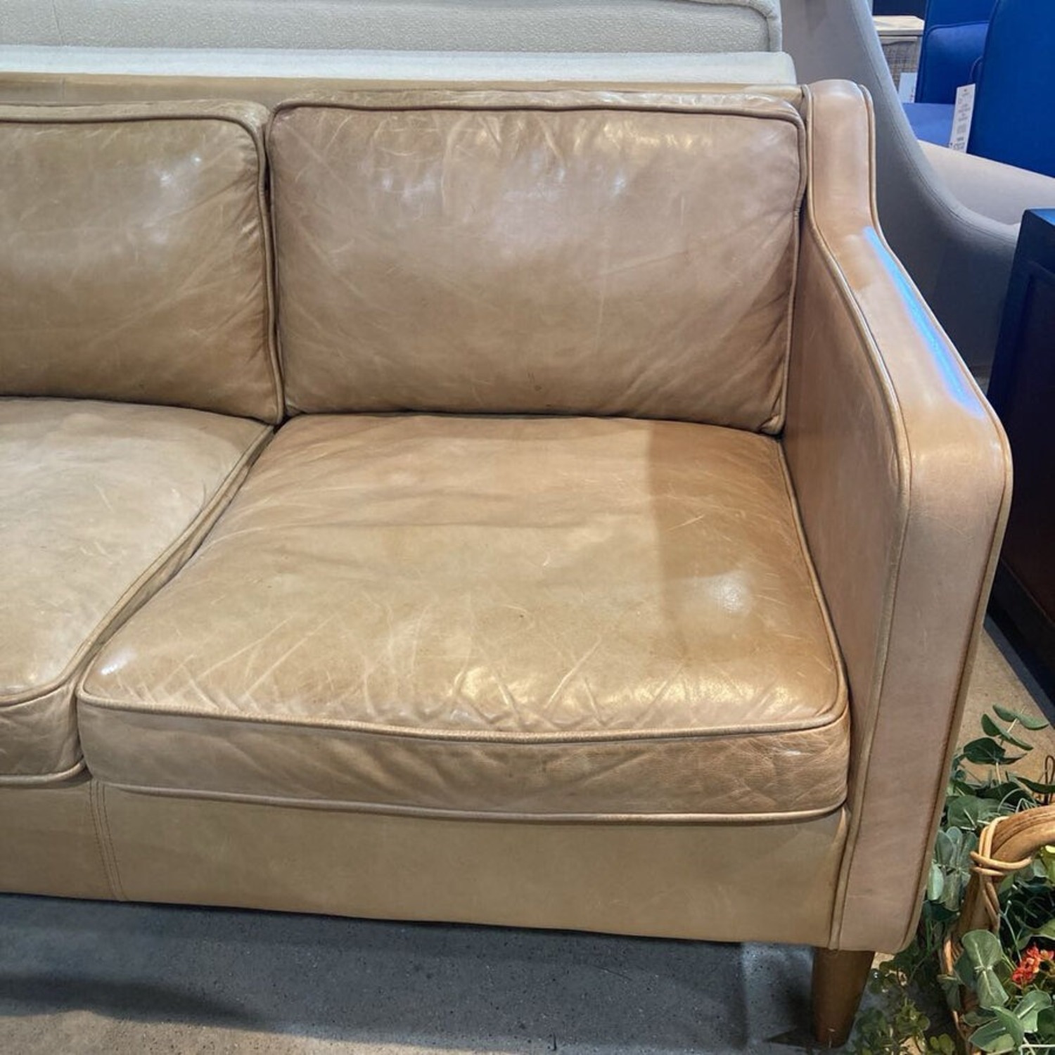 Leather 3-Seat Sofa - image-4
