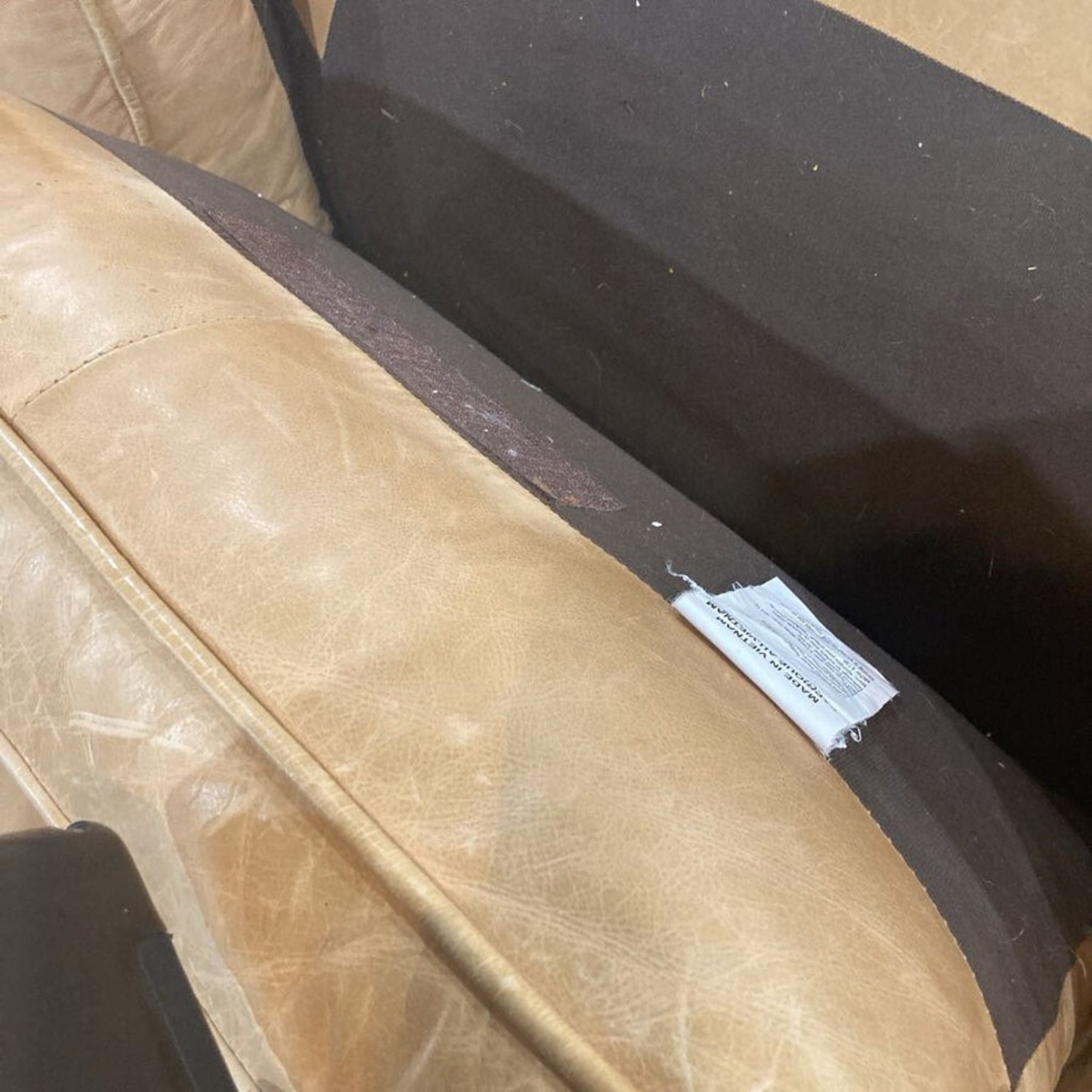 Leather 3-Seat Sofa - image-13