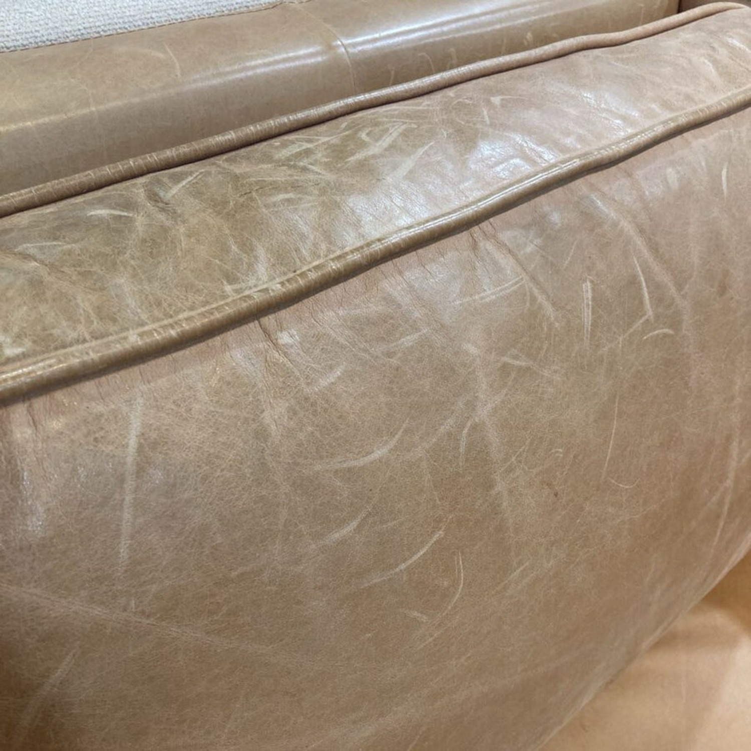 Leather 3-Seat Sofa - image-7