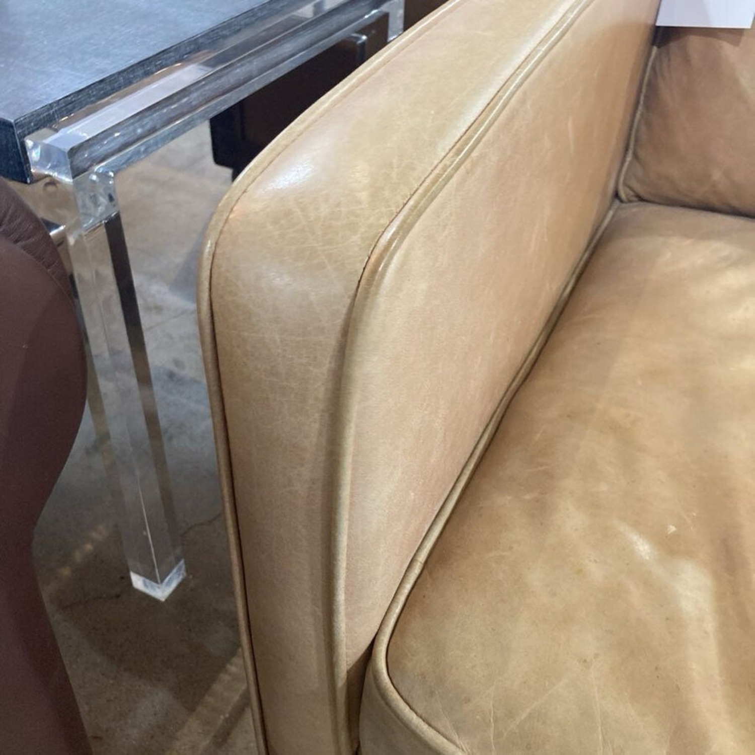 Leather 3-Seat Sofa - image-5