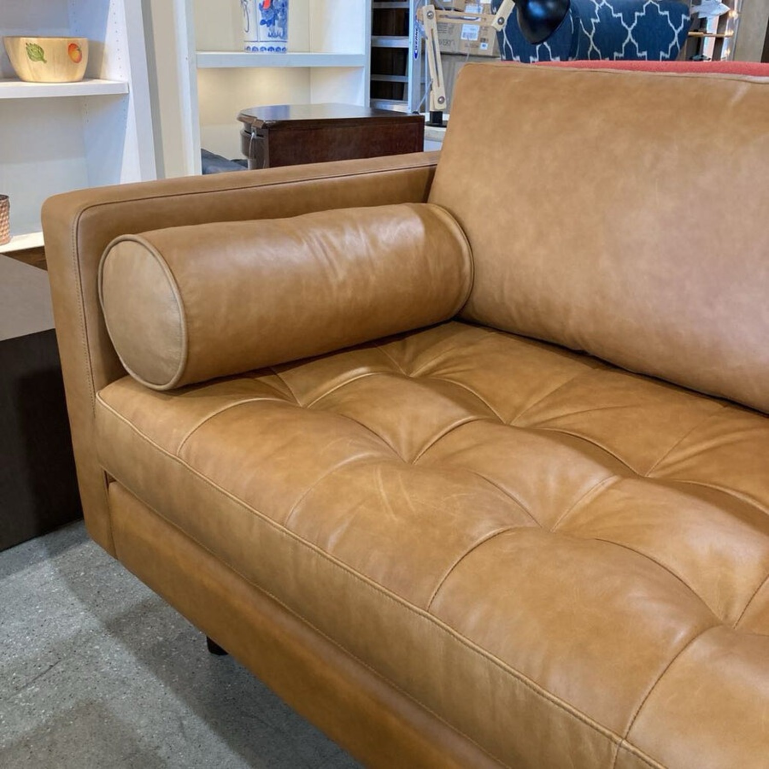 Poly & Bark Napa 72 Apartment Sofa Cognac Tan - image-5