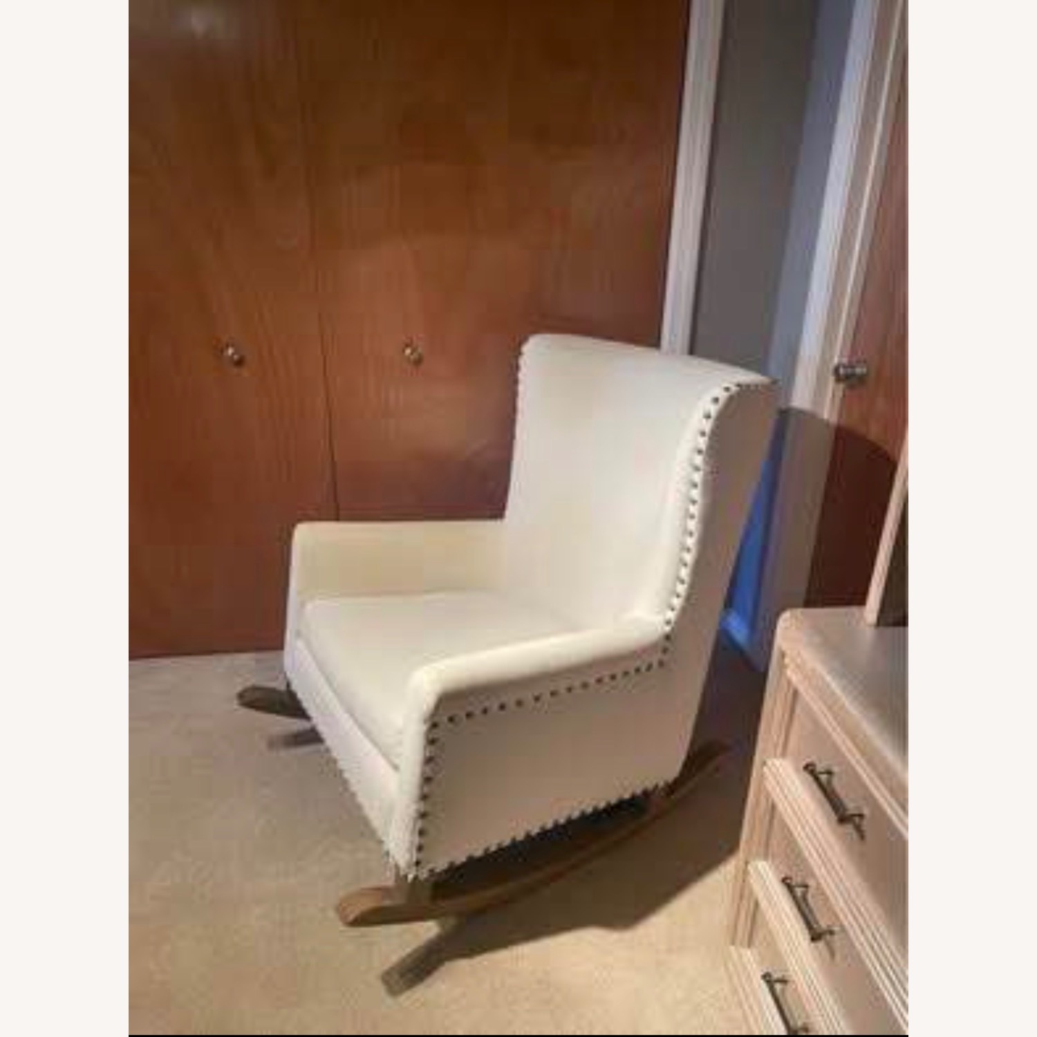 Restoration Hardware Wingback Nailhead Rocker - image-2