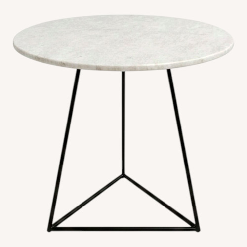 Used White Side Table for sale on AptDeco