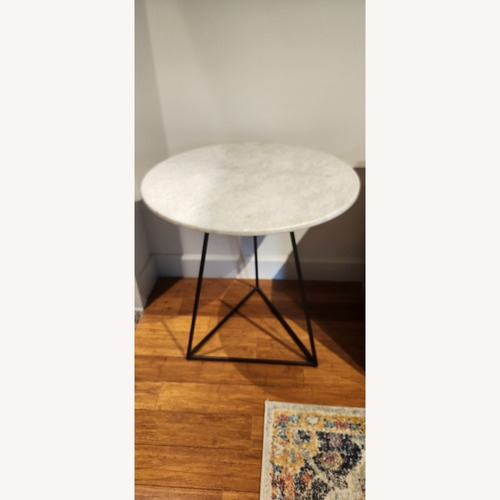 Used White Side Table for sale on AptDeco
