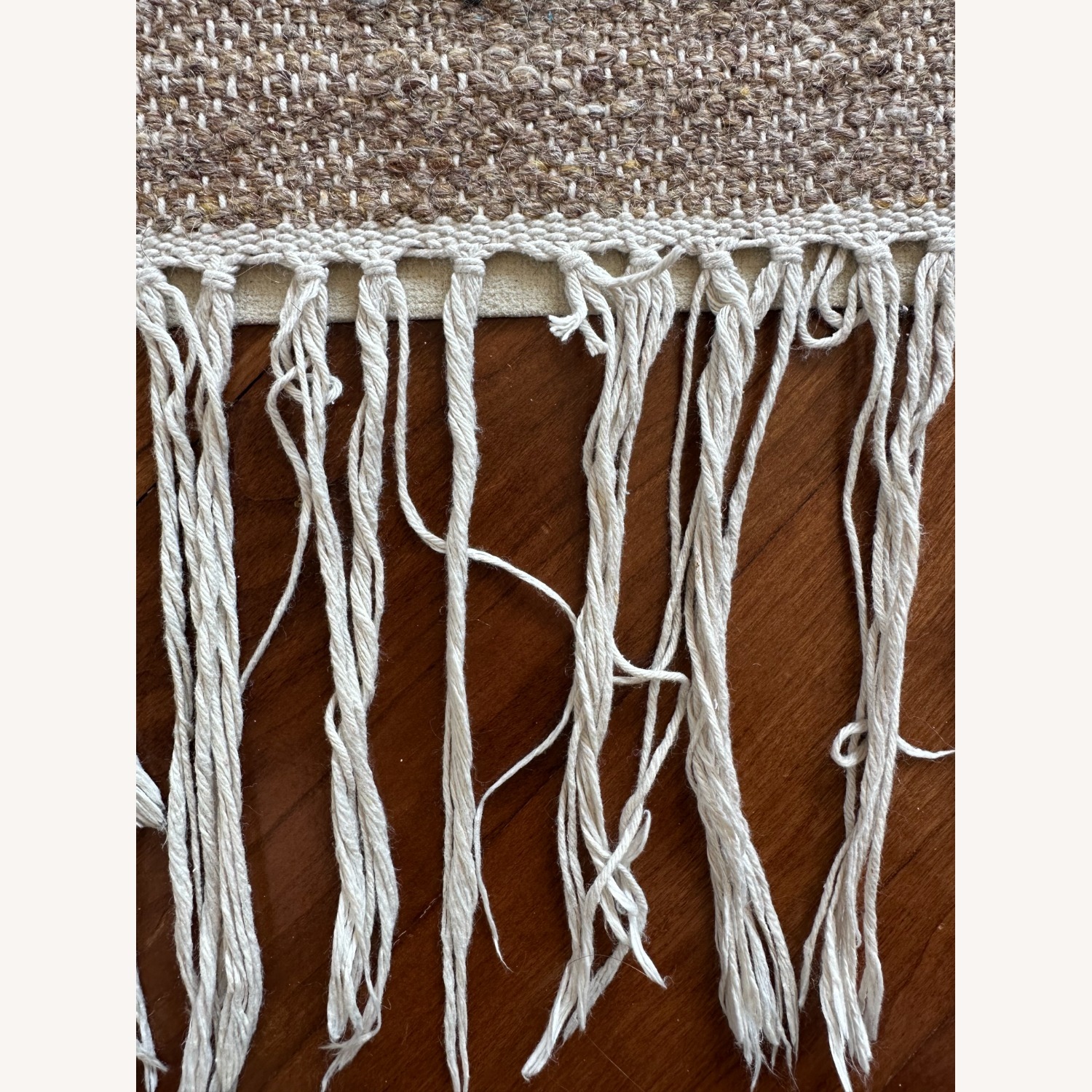 Arhaus Lido Light Gray Wool Blend Area Rug 6' x 9' - image-2