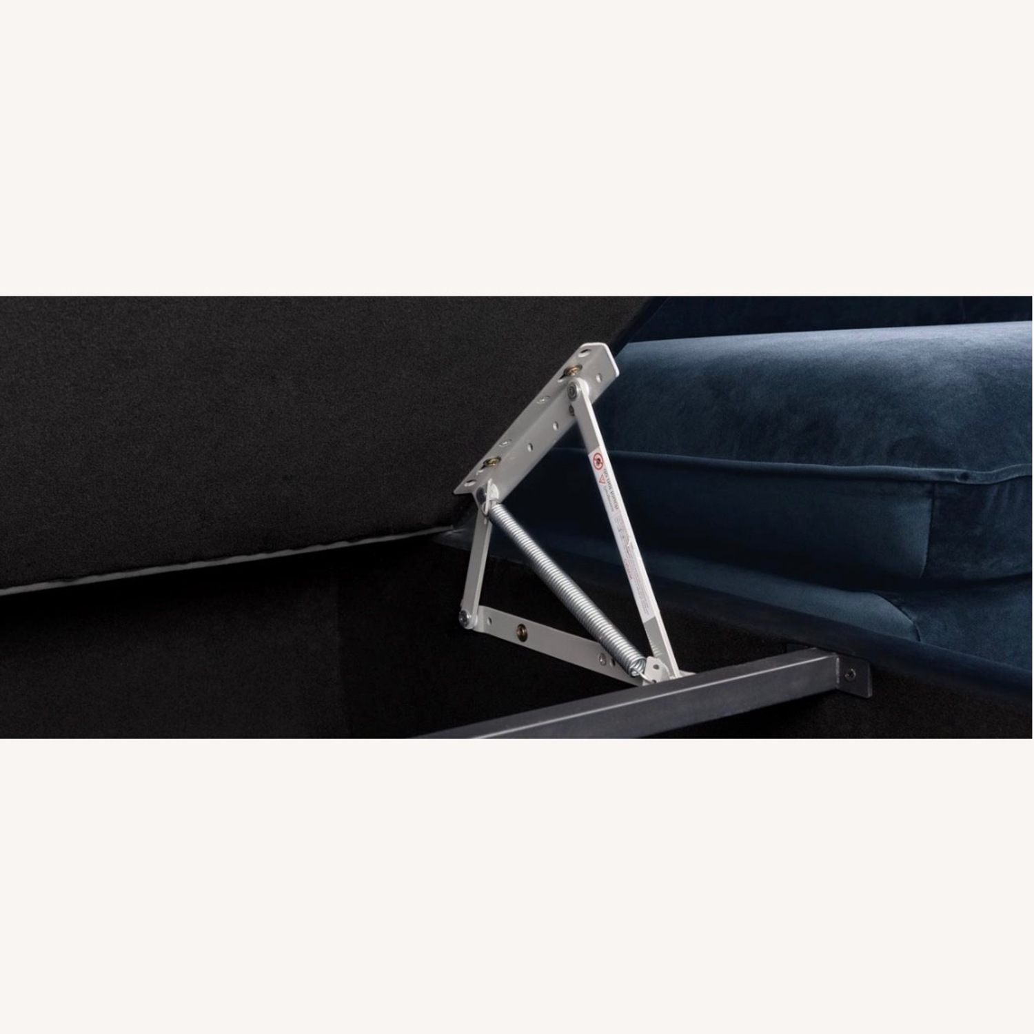 Article Oneira Blue Sectional Sofa Bed - image-11