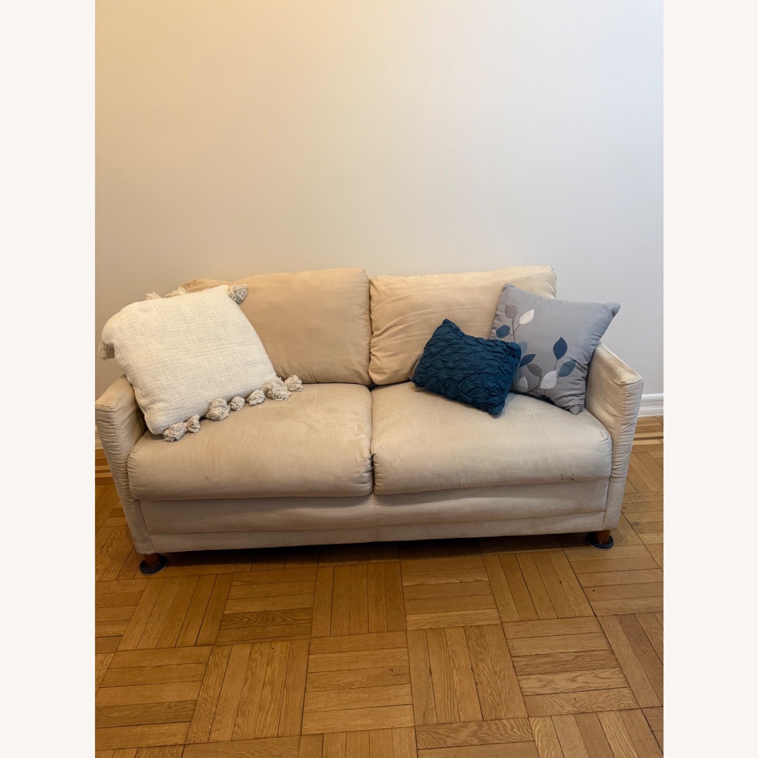 Jennifer Convertibles Natural Sleeper Sofa - image-1