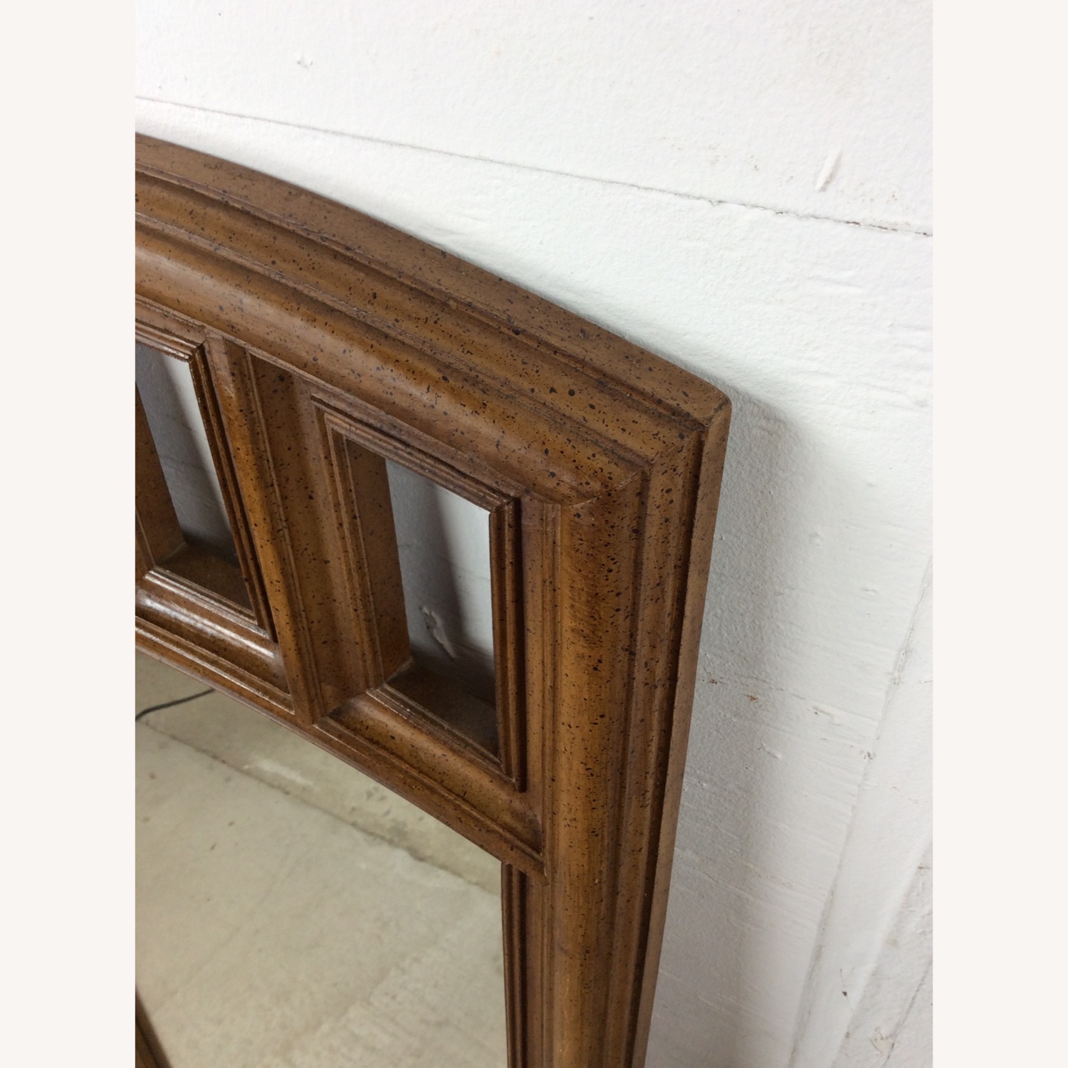 Pair of Mid Century Modern Mirrors with Arch Top - image-6