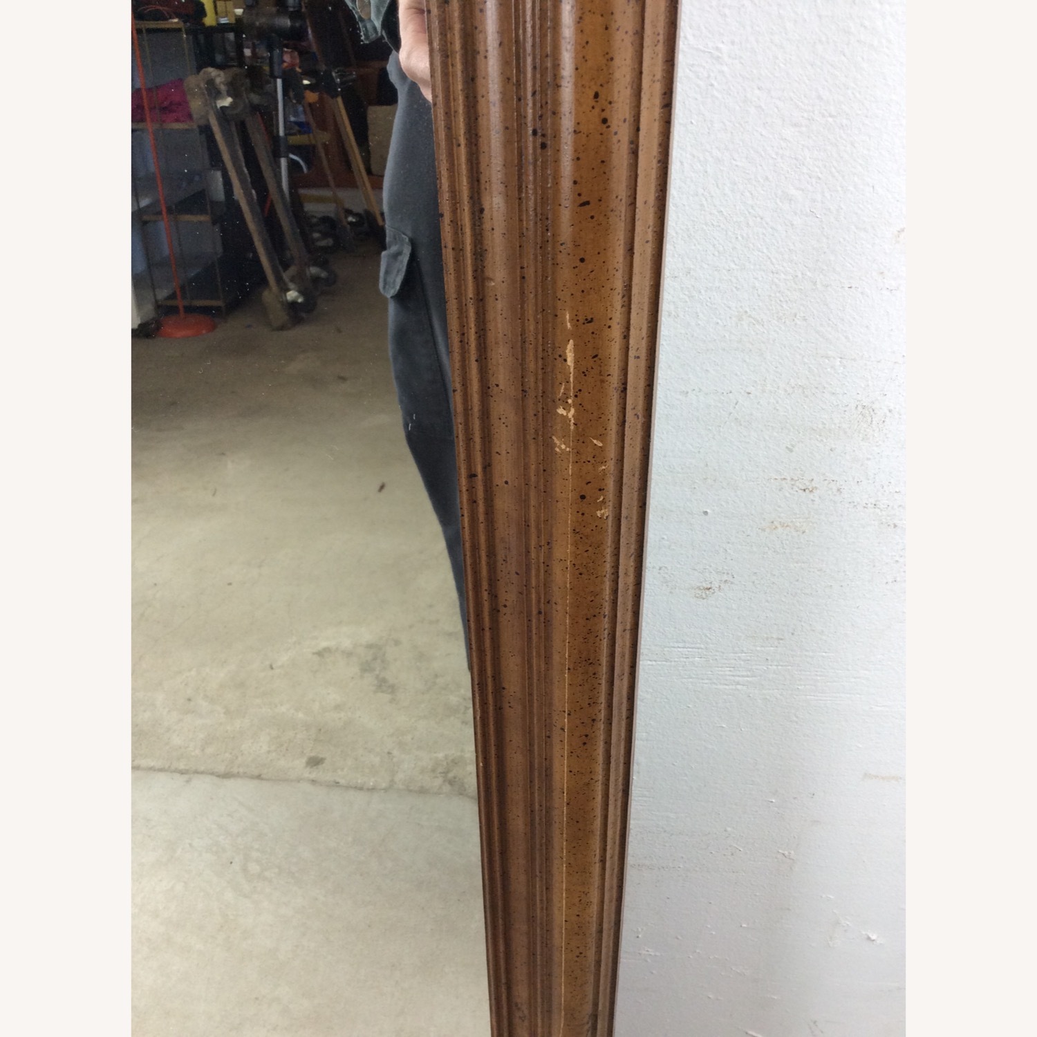 Pair of Mid Century Modern Mirrors with Arch Top - image-7