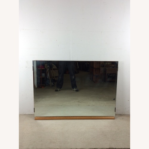 Used Mid Century Mountable Mirror with Beveled Edge for sale on AptDeco