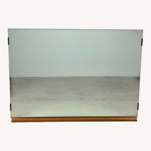 Used Mid Century Mountable Mirror with Beveled Edge for sale on AptDeco