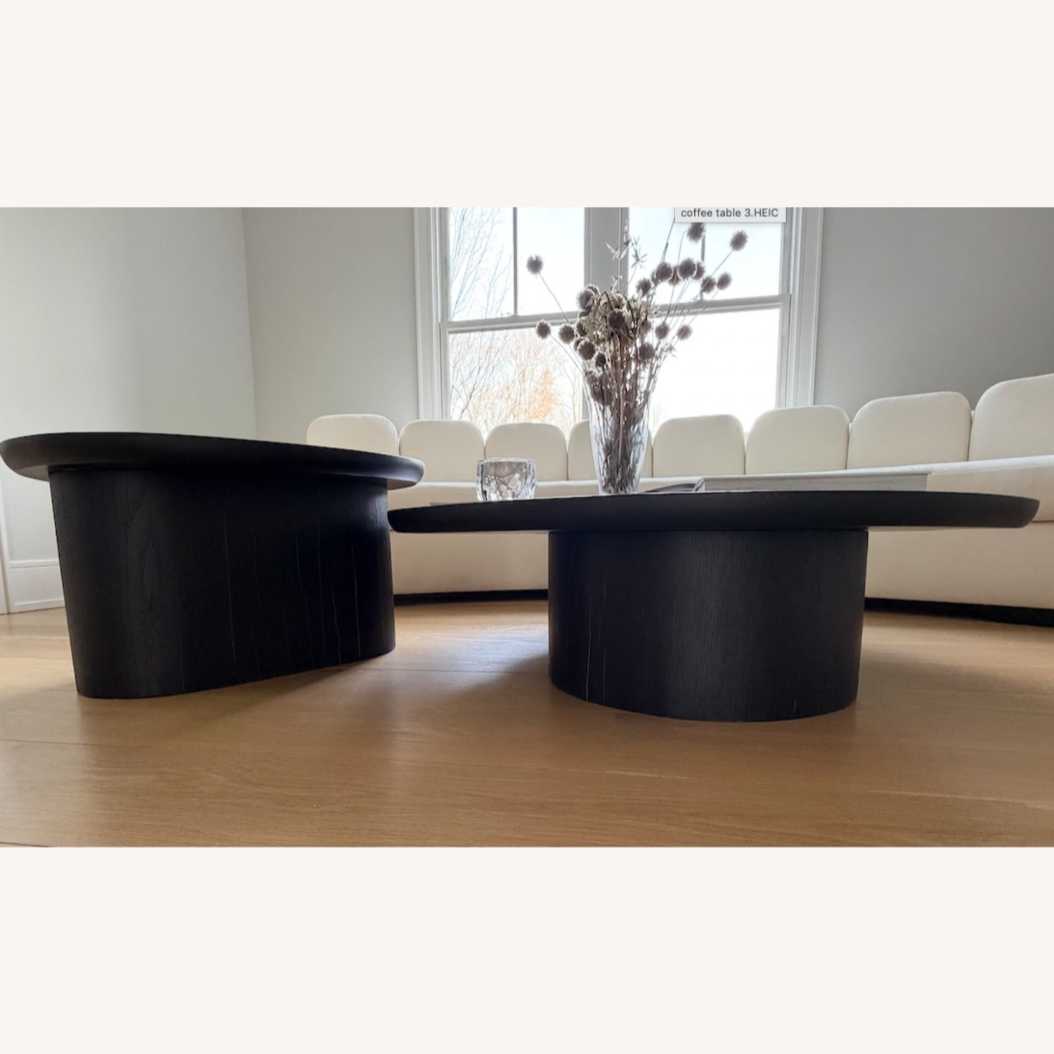 Black Wood Coffee Table By Estudio Rain  - image-2